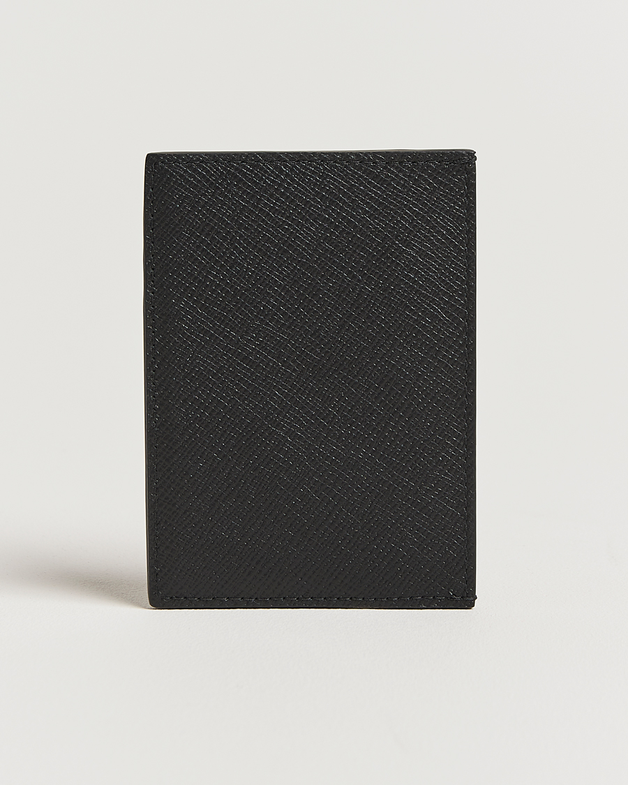 Heren | Portemonnees | Smythson | Panama 773 Cardholder Black