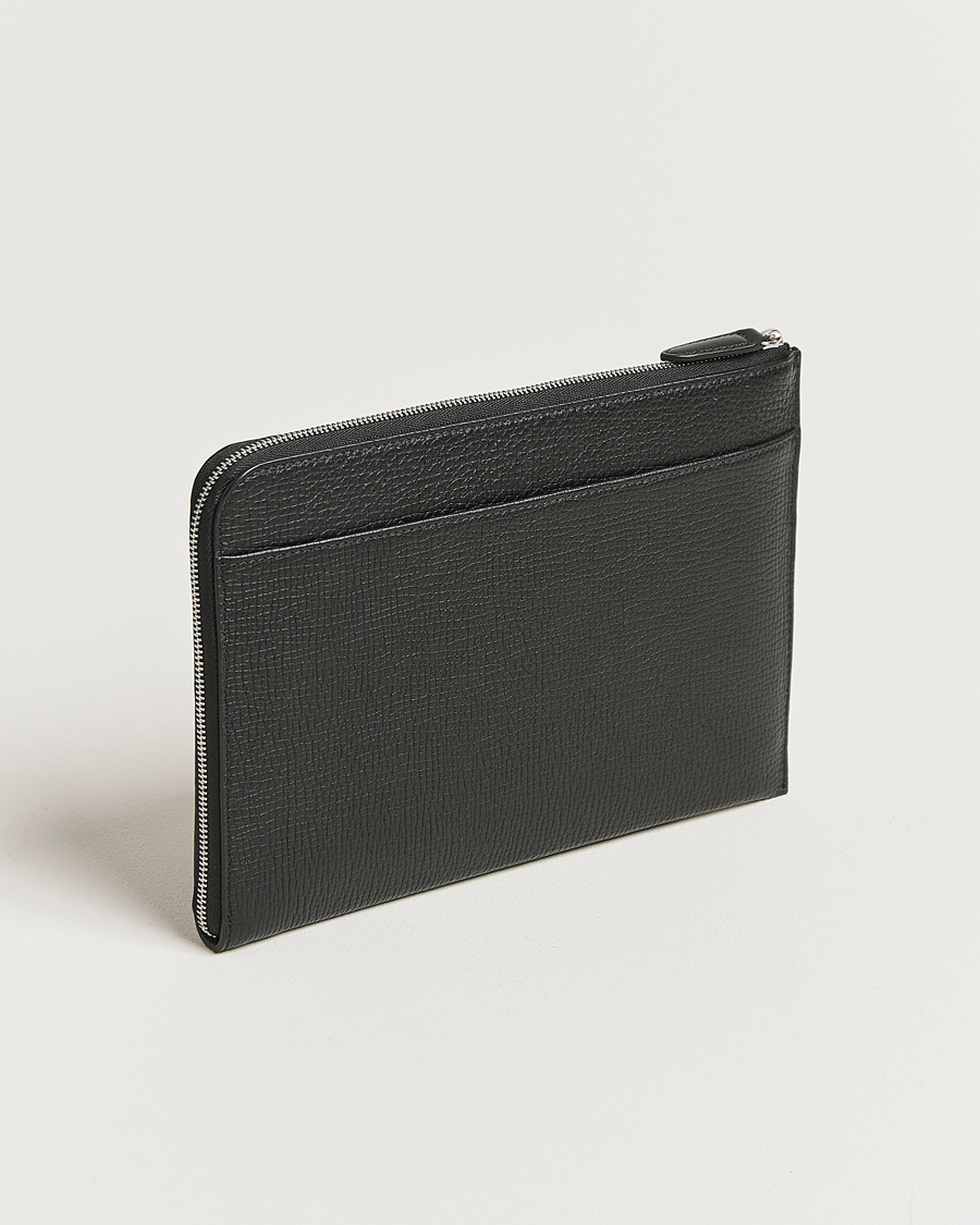 Heren | Tassen | Smythson | Ludlow Flat Organiser Pouch Black