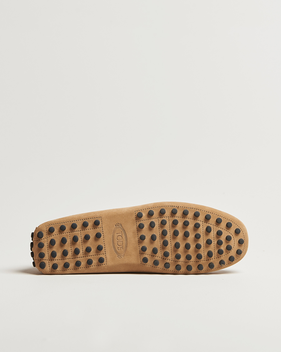 Homme | Tod's Gommino Carshoe Beige Suede | Tod's | Gommino Carshoe Beige Suede