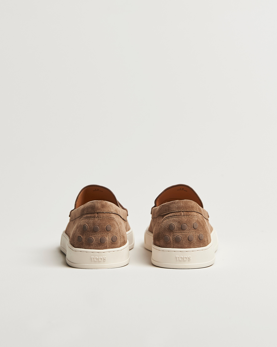 Heren | Instappers | Tod's | Cassetta Loafer Brown Suede