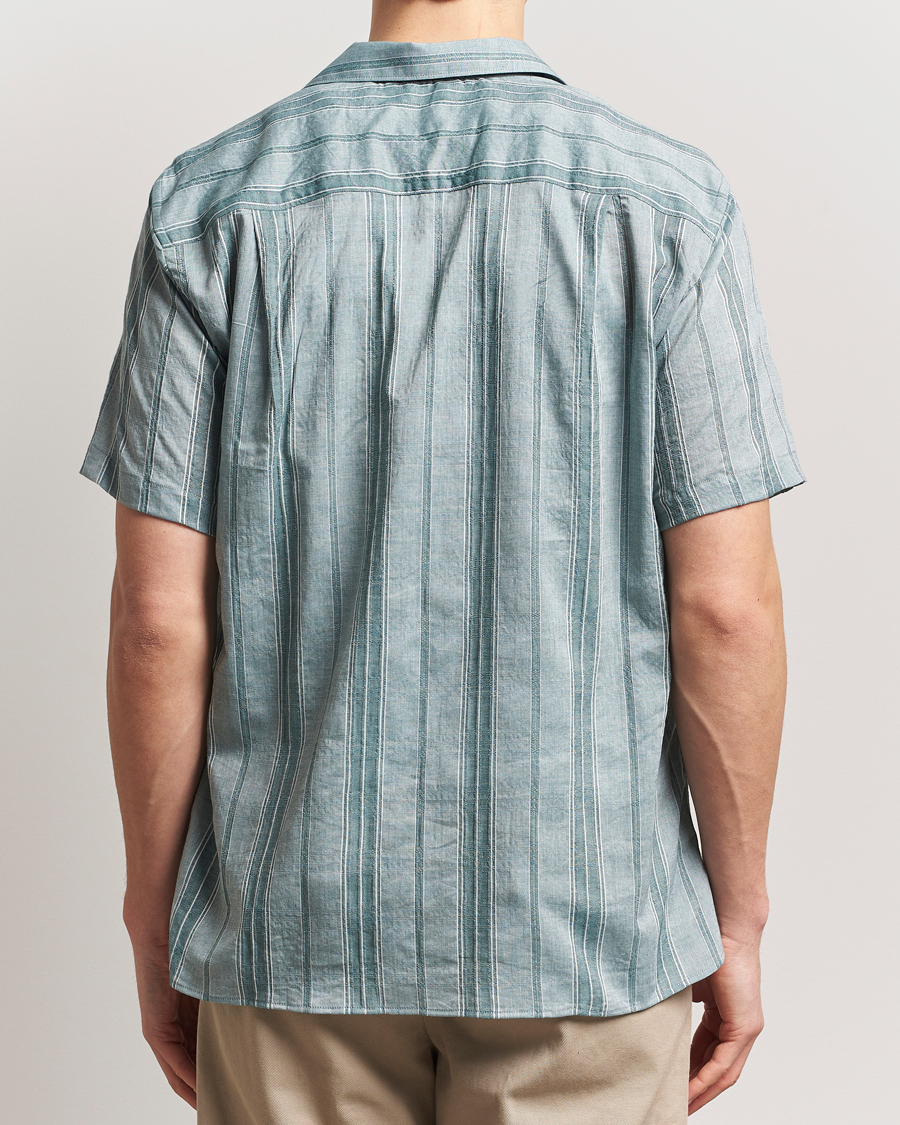 Heren | Overhemden | Gitman Vintage | Japanese Dobby Camp Shirt Green