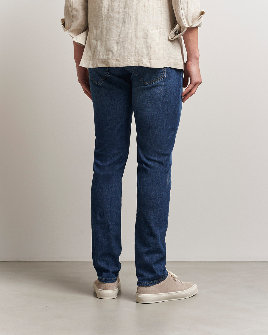 Homme | Jeans | PT01 | Slim Fit Stretch Jeans Dark Blue Wash