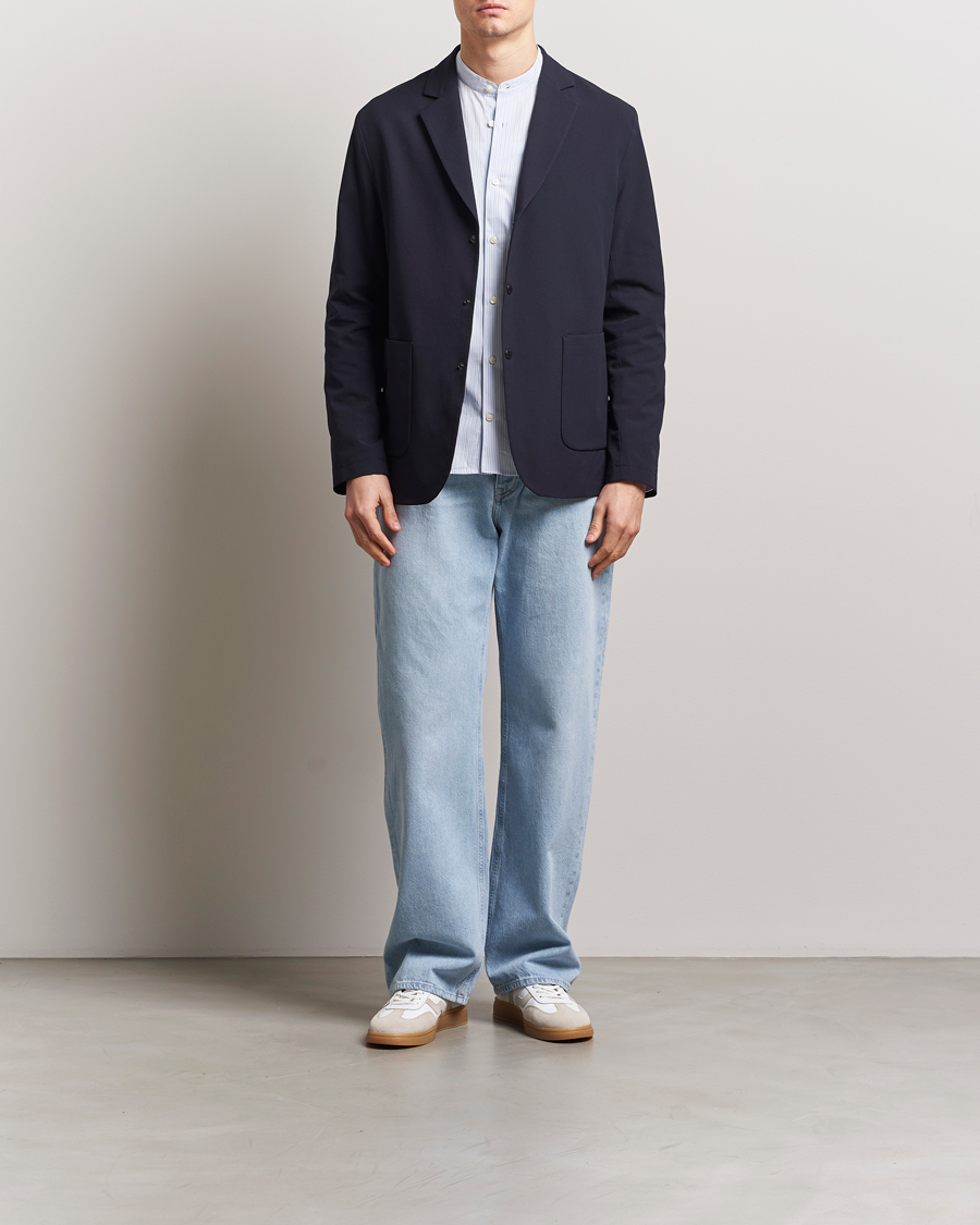 Homme | Jeans | J.Lindeberg | Cart Super Stone Wide Jeans Light Blue