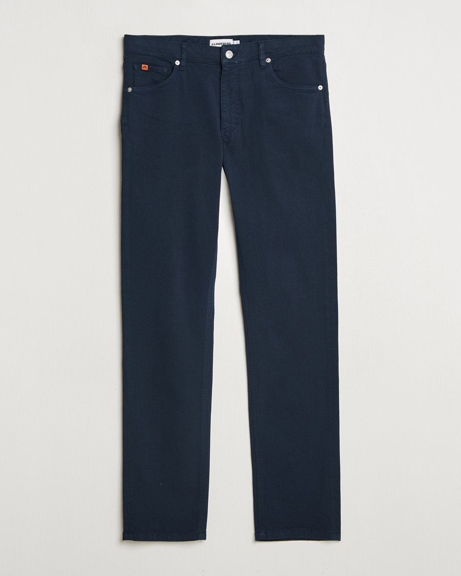 Homme | Jeans | J.Lindeberg | Jax Left Hand Twill Jeans Navy