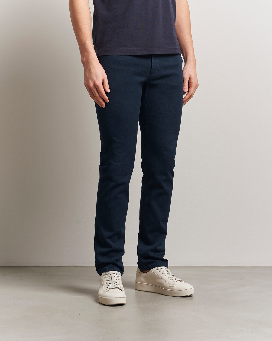 Homme | Jeans | J.Lindeberg | Jax Left Hand Twill Jeans Navy