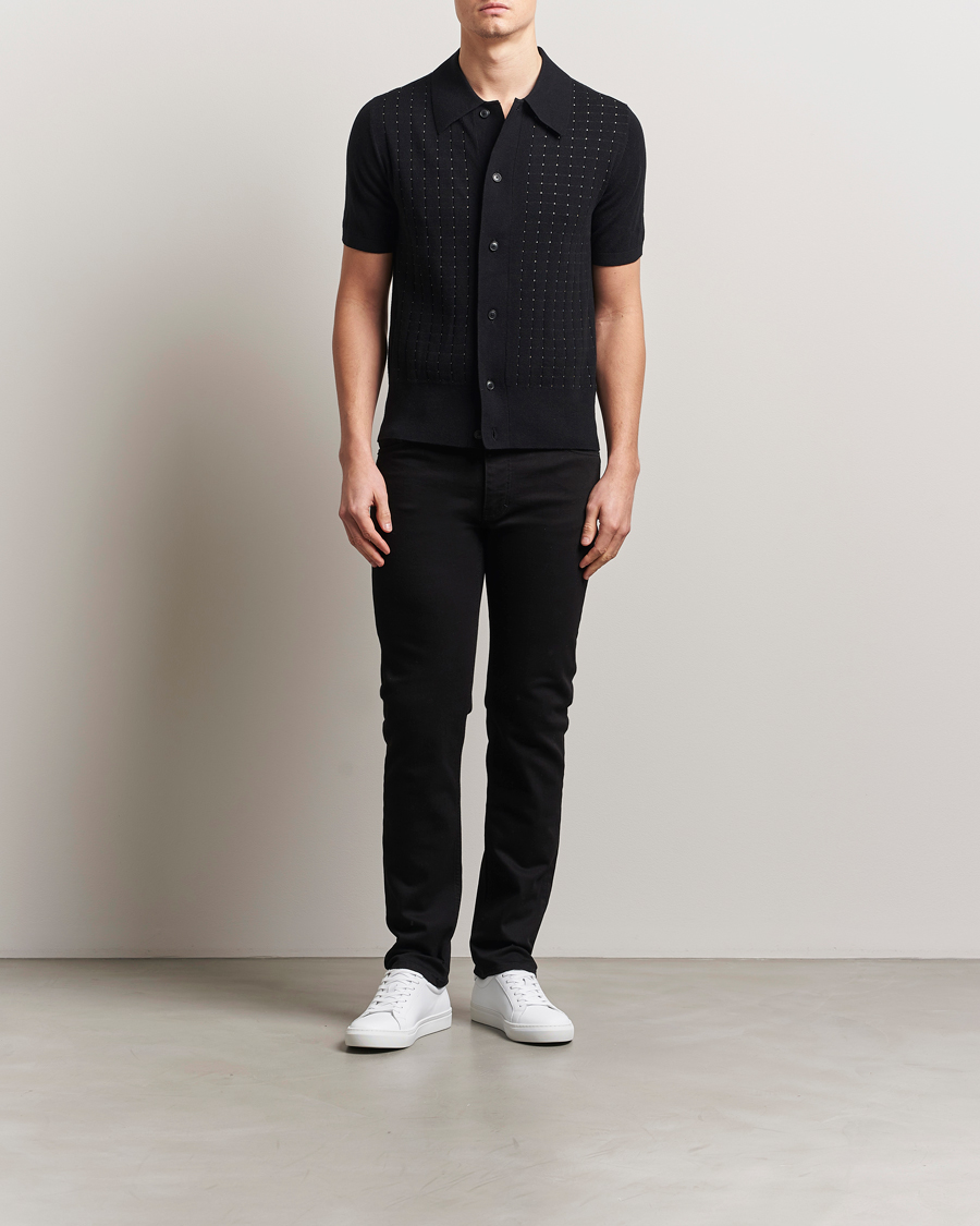 Heren | Jeans | J.Lindeberg | Jax Washed Slim Jeans Black