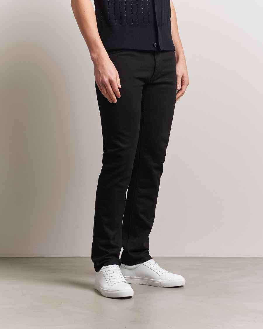 Heren | Jeans | J.Lindeberg | Jax Washed Slim Jeans Black
