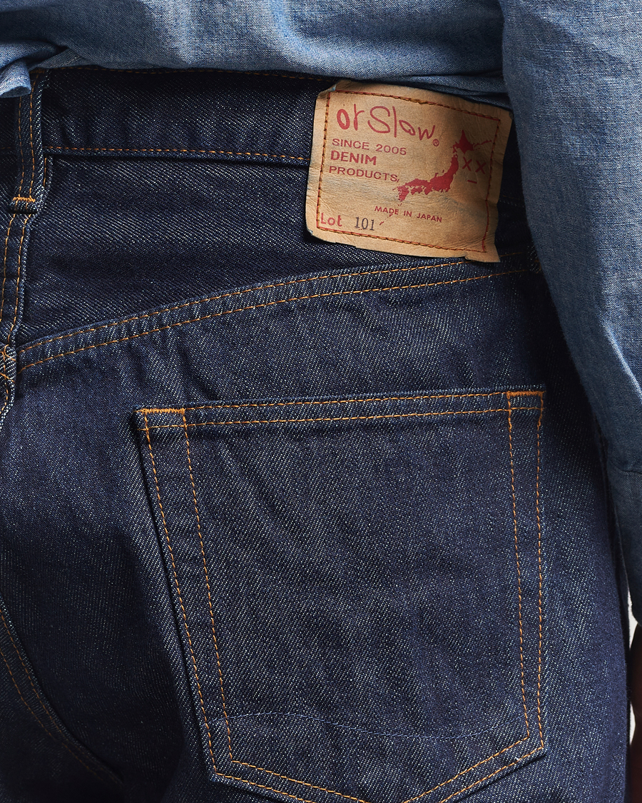 Homme | Chemises | orSlow | 101 Dad Fit Jeans One Wash
