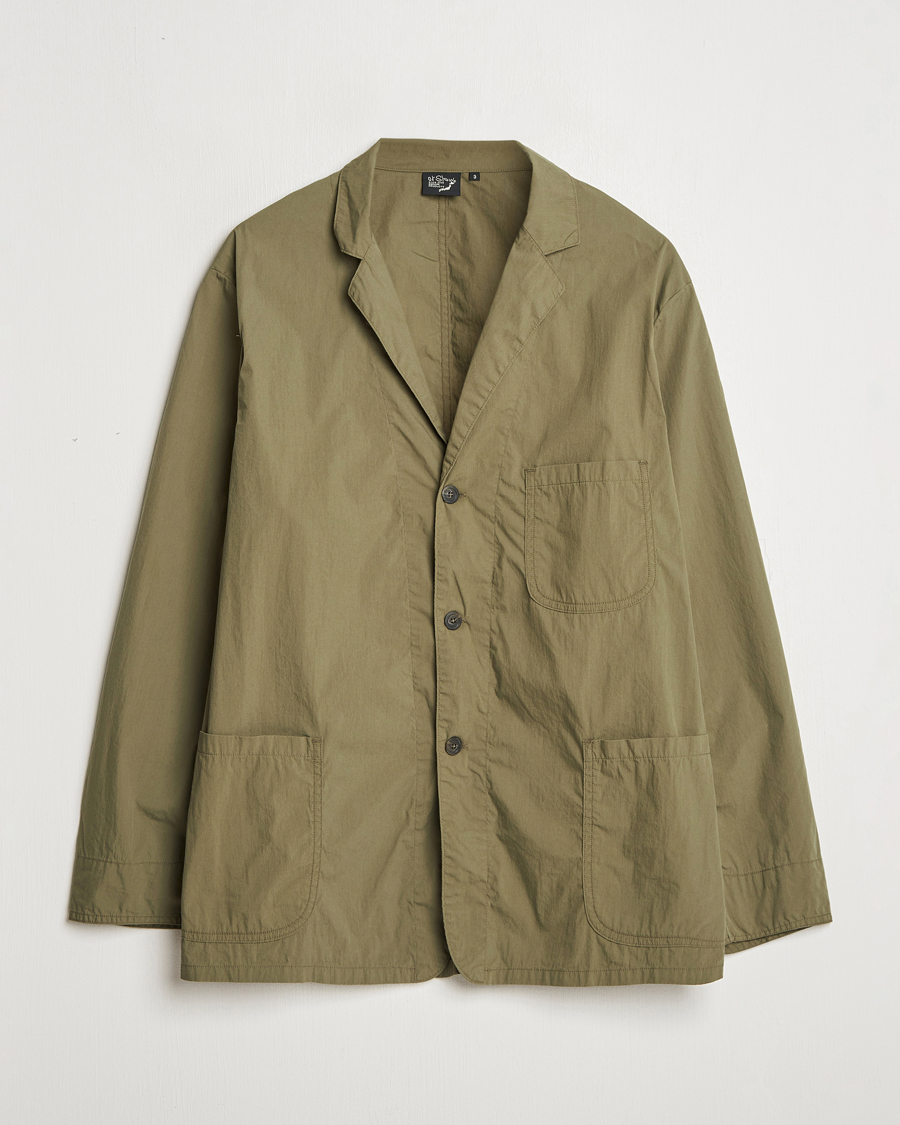 Heren | Blazers | orSlow | Light Cotton Blazer Army Green