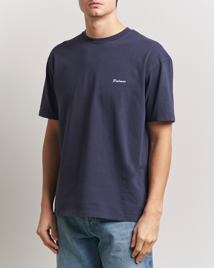 Homme | T-shirts | Palmes | Dyed T-Shirt Navy