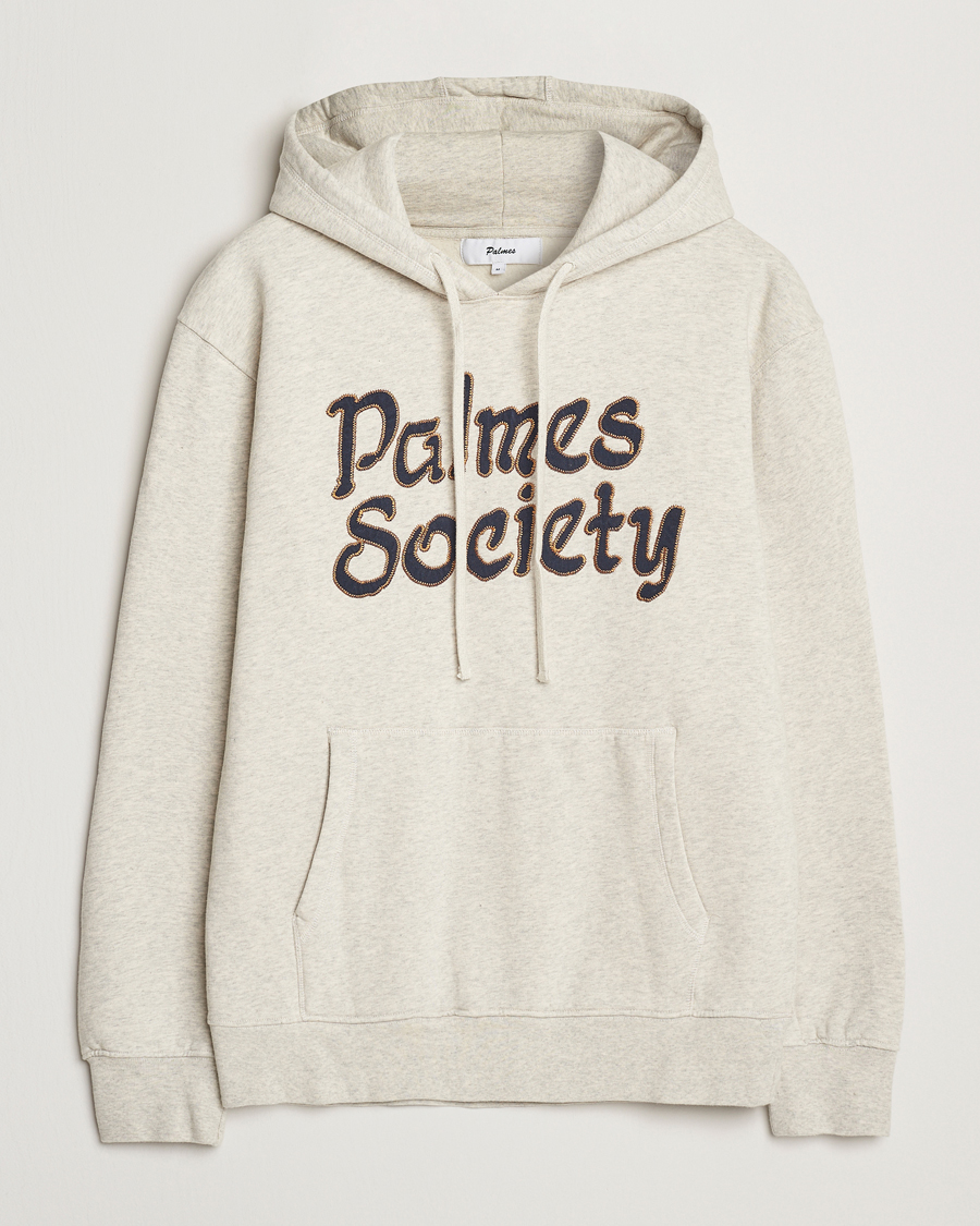 Heren | Truien | Palmes | Society Hoodie Oatmeal