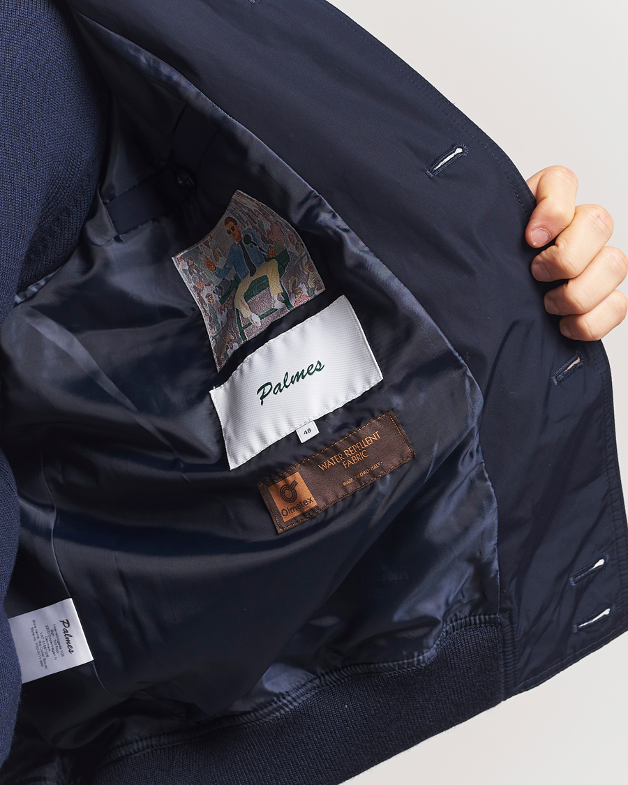 Homme | Manteaux Et Vestes | Palmes | Harrington Jacket Navy