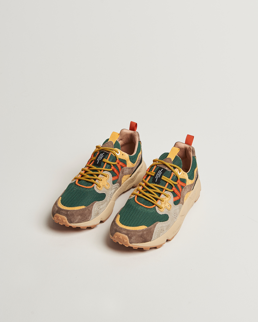 Homme | Baskets | Flower Mountain | Yamano 3 Suede/Nylon Mesh Sneaker Multi