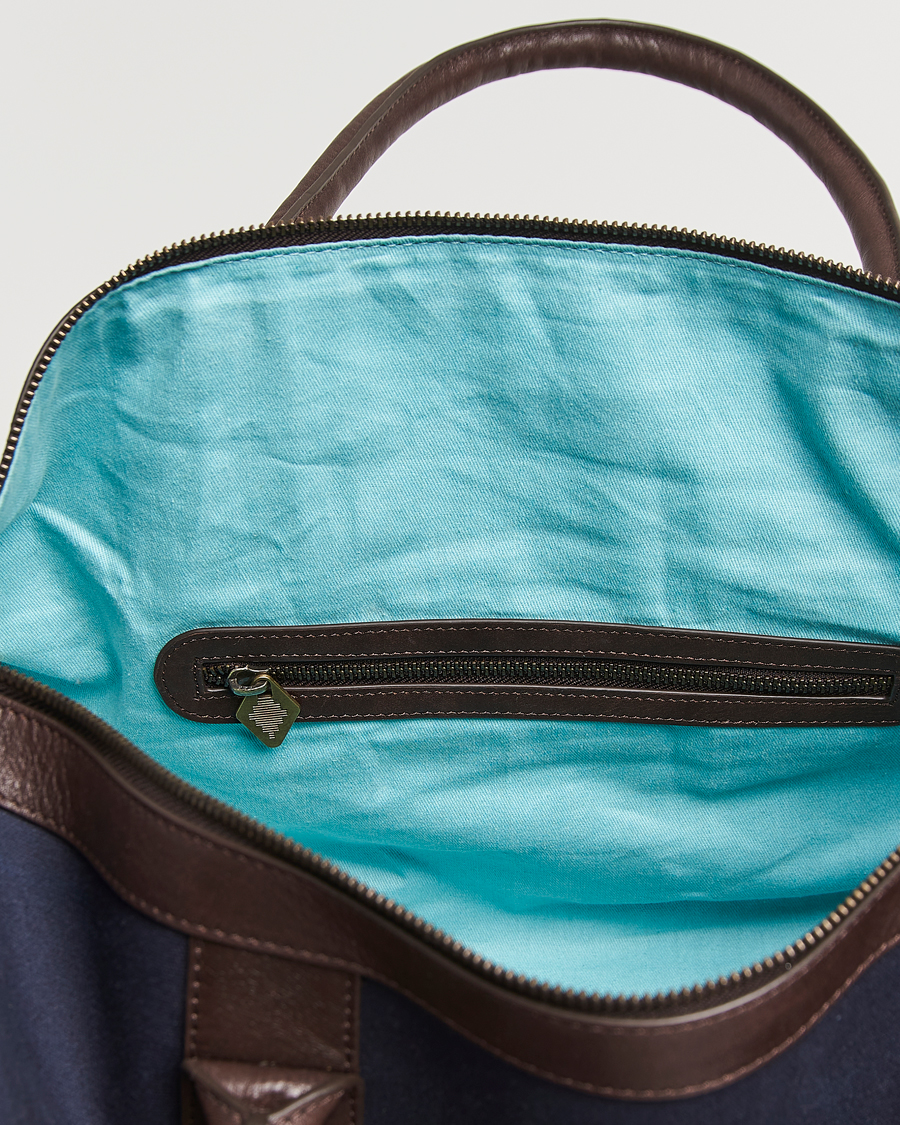 Heren | Tassen | Pampeano | Varon Small Canvas Weekend Bag Navy