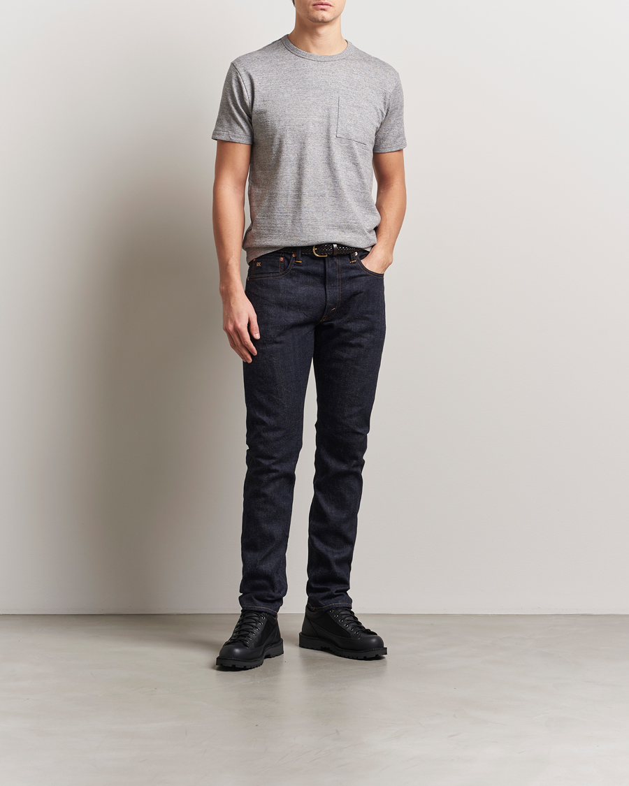Homme | Jeans | RRL | Slim Fit 5-Pocket Denim East/West Rinse