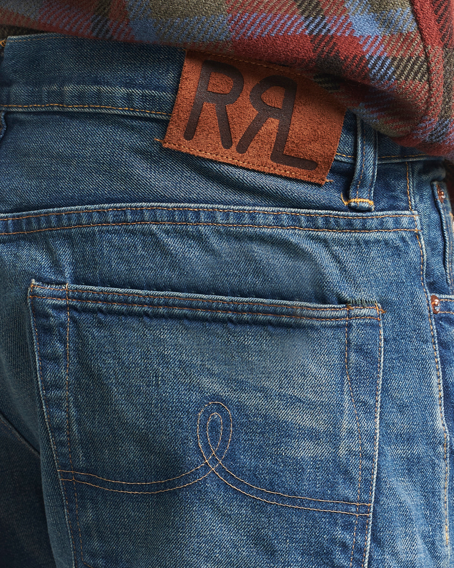 Heren | Jeans | RRL | Vintage Five 5-Pocket Denim Grandfalls Wash