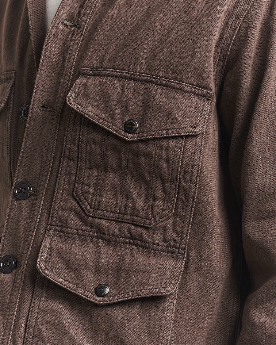 Heren | Jassen | RRL | Elmore Shirt Jacket Dark Brown