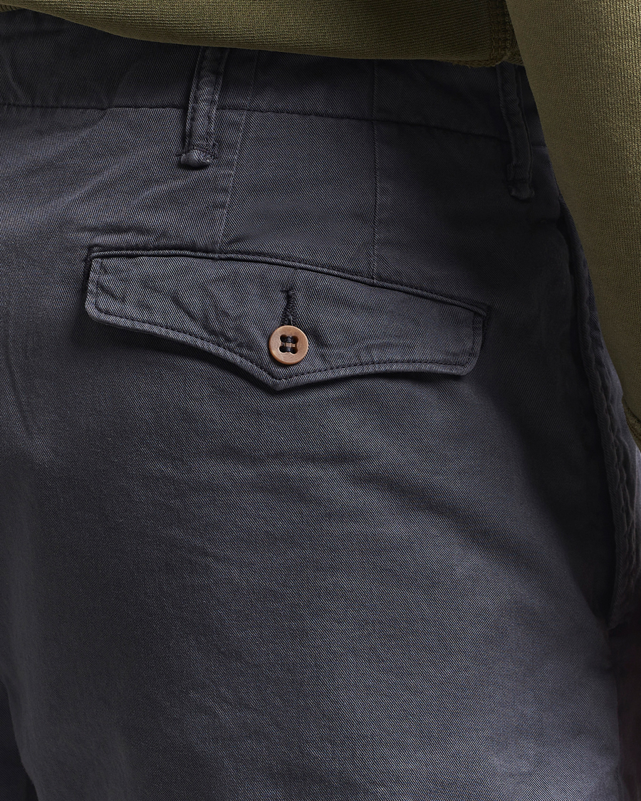 Heren | Korte broek | RRL | Officers Flat Shorts Navy