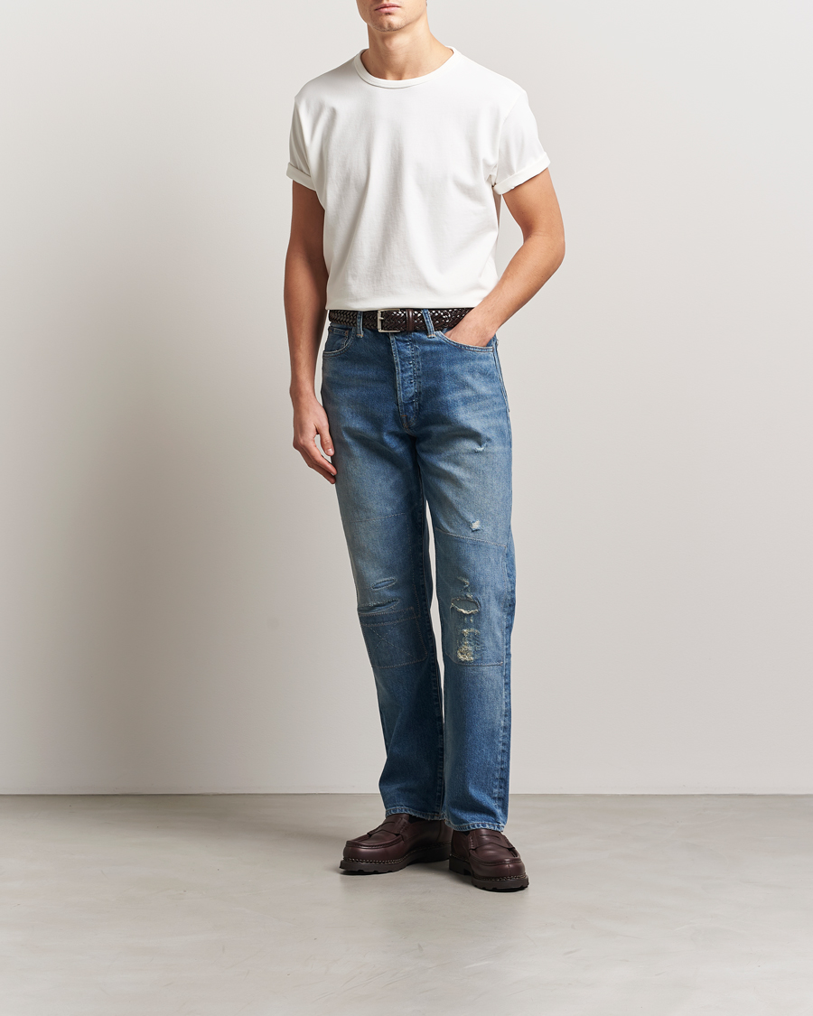 Homme | T-shirts | RRL | Heavy Weight Tee Warm White