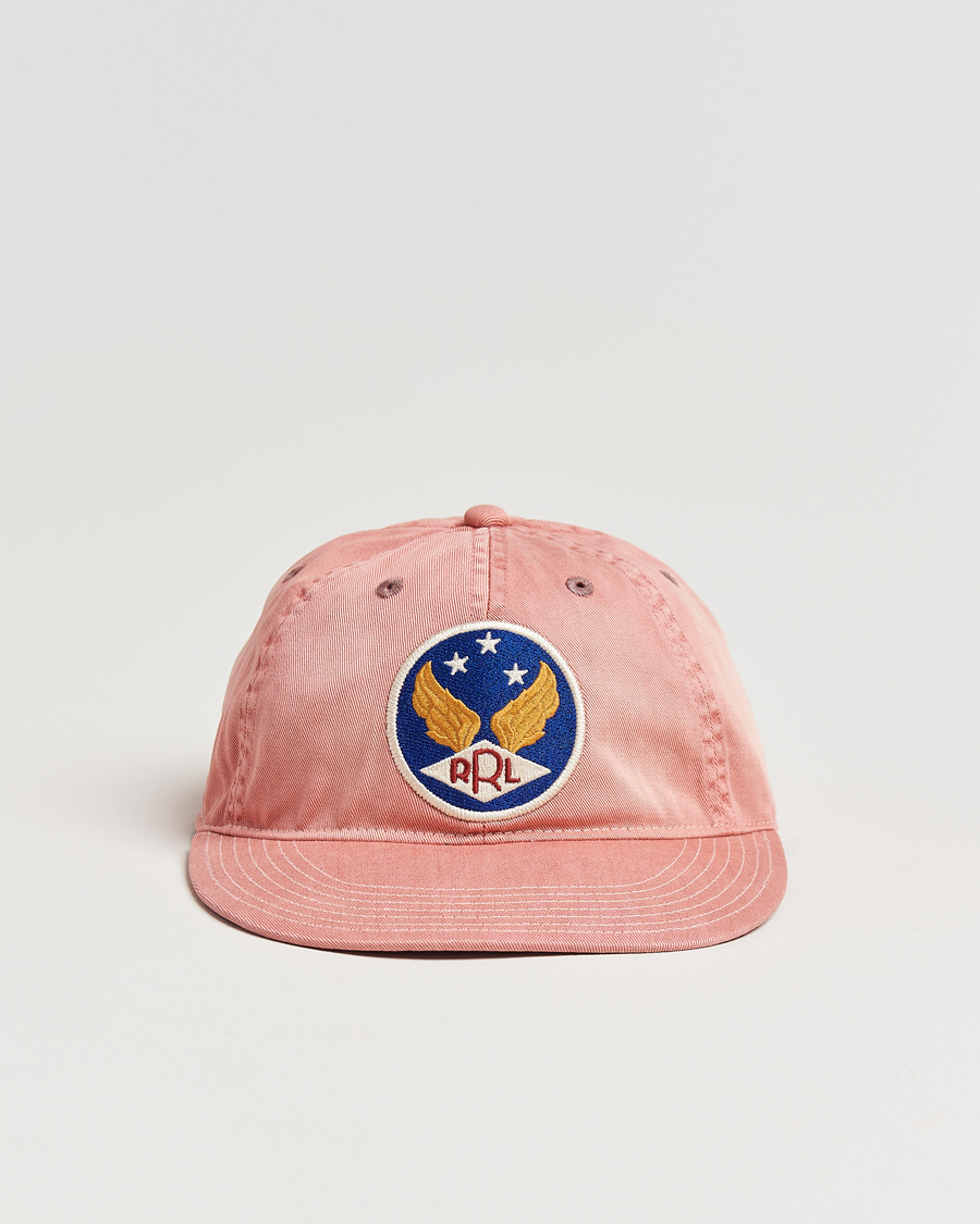 Heren | RRL Garment Dyed Ball Cap Faded Red | RRL | Garment Dyed Ball Cap Faded Red