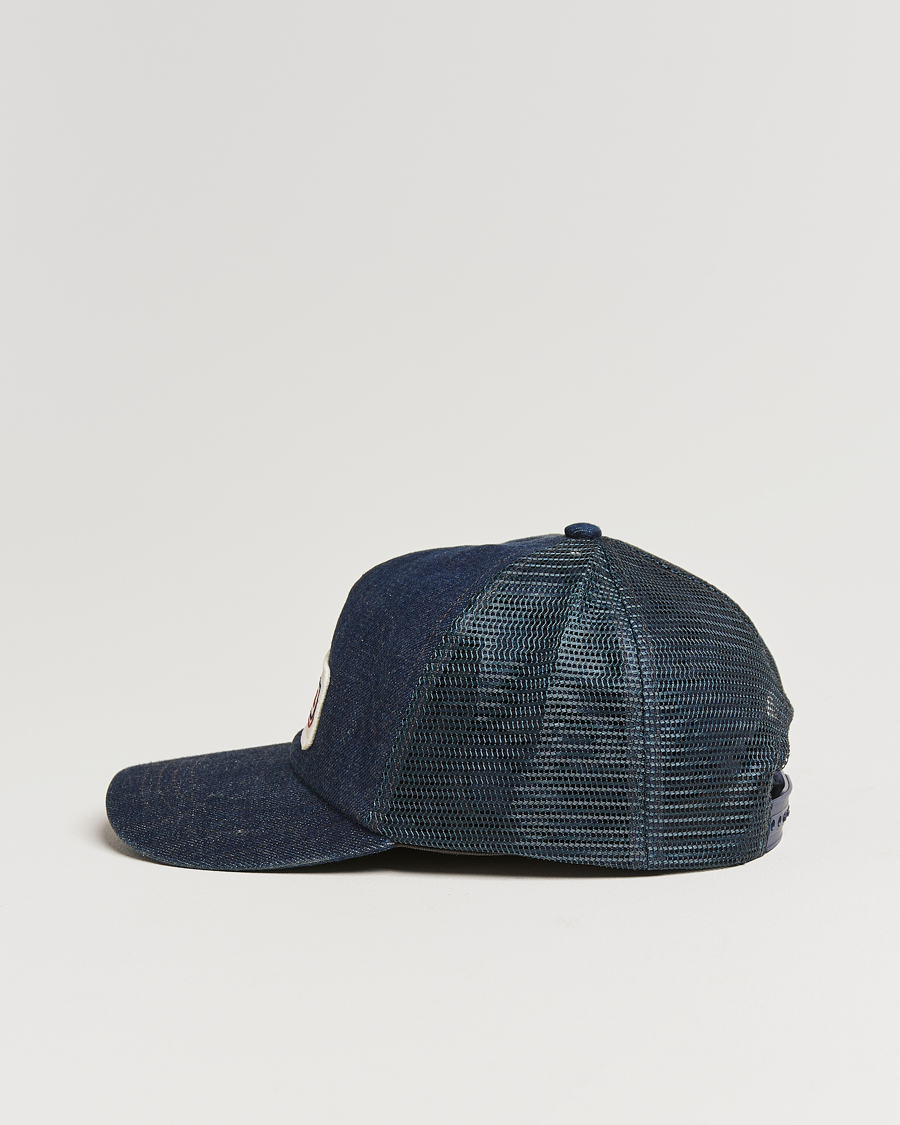 Homme | RRL Mesh Trucker Cap Indigo | RRL | Mesh Trucker Cap Indigo
