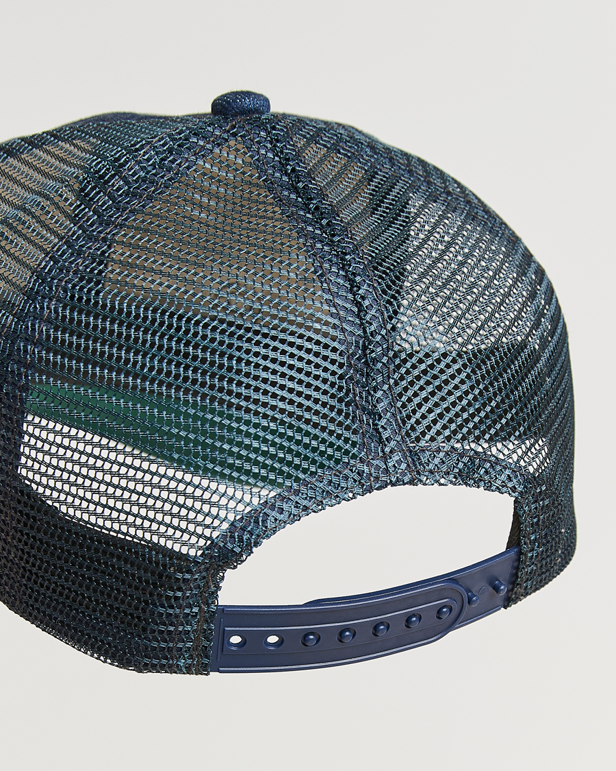 Homme | RRL Mesh Trucker Cap Indigo | RRL | Mesh Trucker Cap Indigo