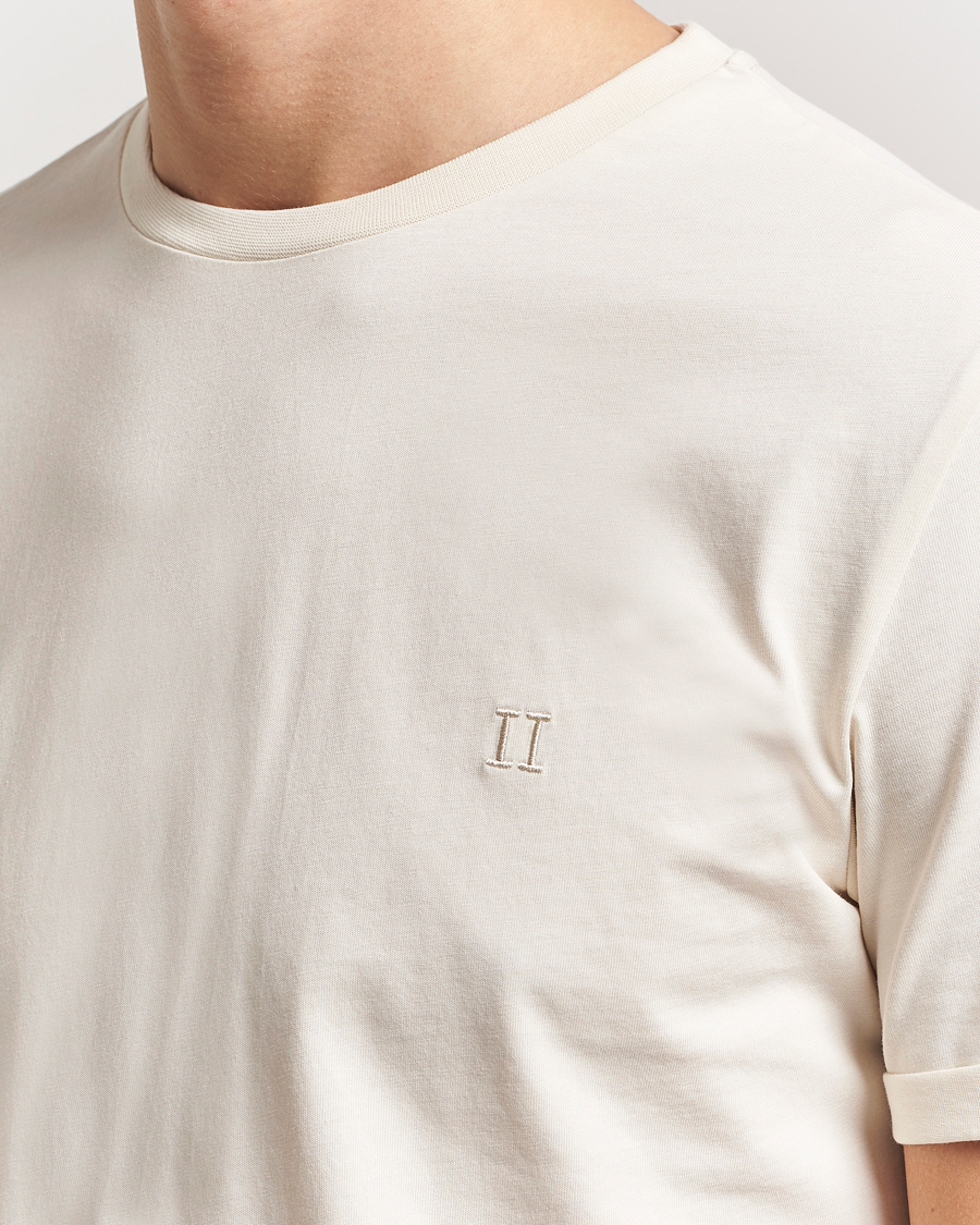 Heren | T-shirts | LES DEUX | Nørregaard Tonal T-Shirt Ivory