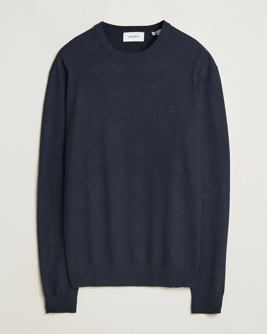 Homme | Pulls Et Tricots | LES DEUX | Greyson Merino Knit Dark Navy
