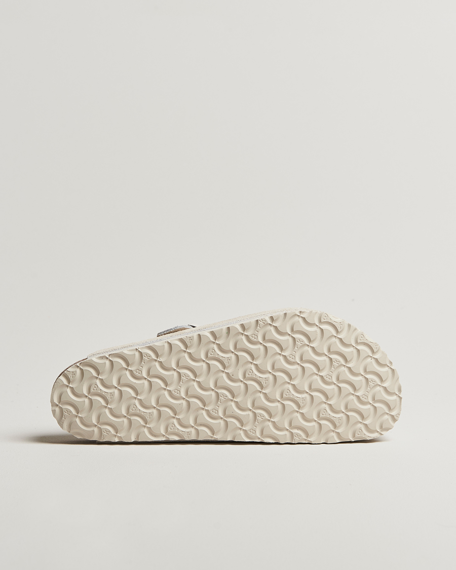 Heren | BIRKENSTOCK Boston Soft Footbed Antique White Suede | BIRKENSTOCK | Boston Soft Footbed Antique White Suede