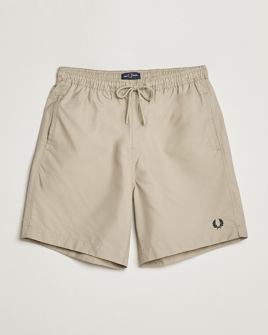 Heren | Zwembroek | Fred Perry | Classic Swimshorts Warm Grey