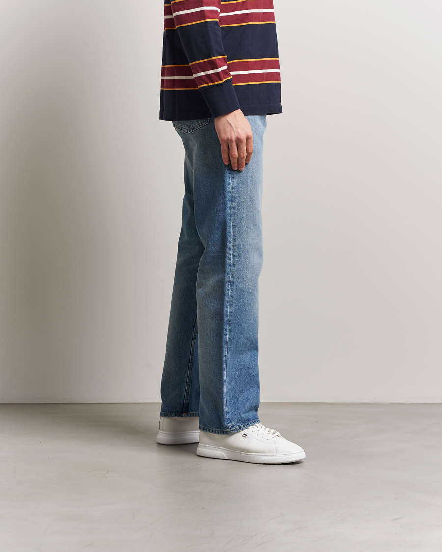 Heren | Sneakers | GANT | Joree Lightweight Leather Sneaker White