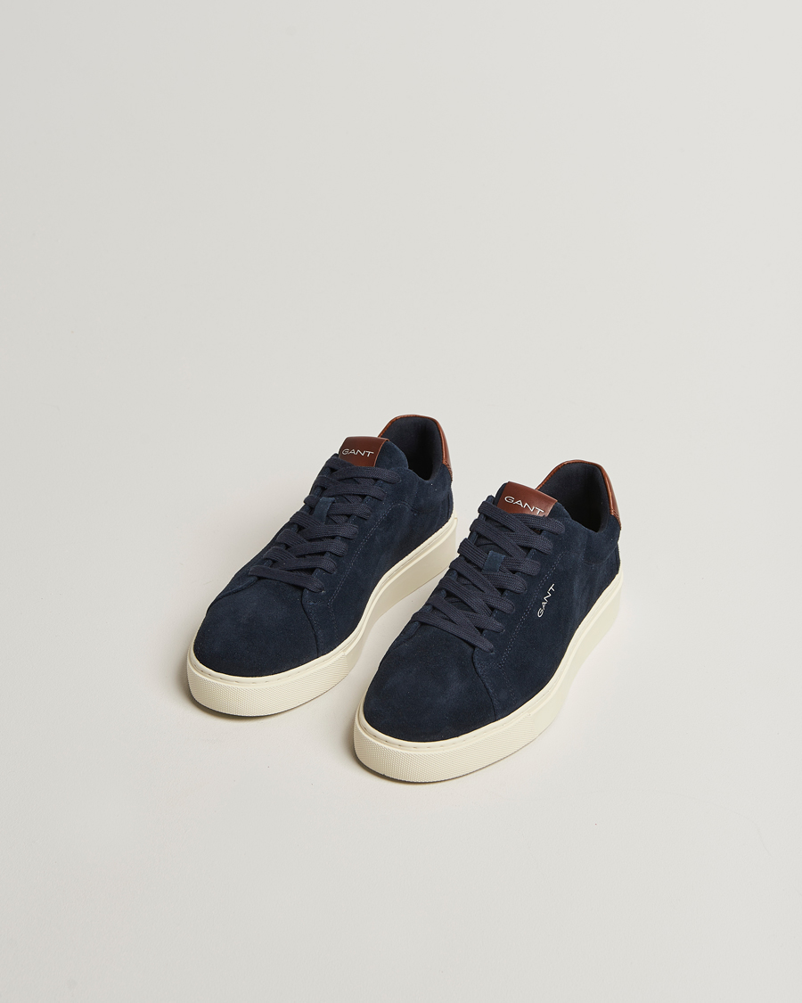 Heren | Sneakers | GANT | Mc Julien Suede Sneaker Marine