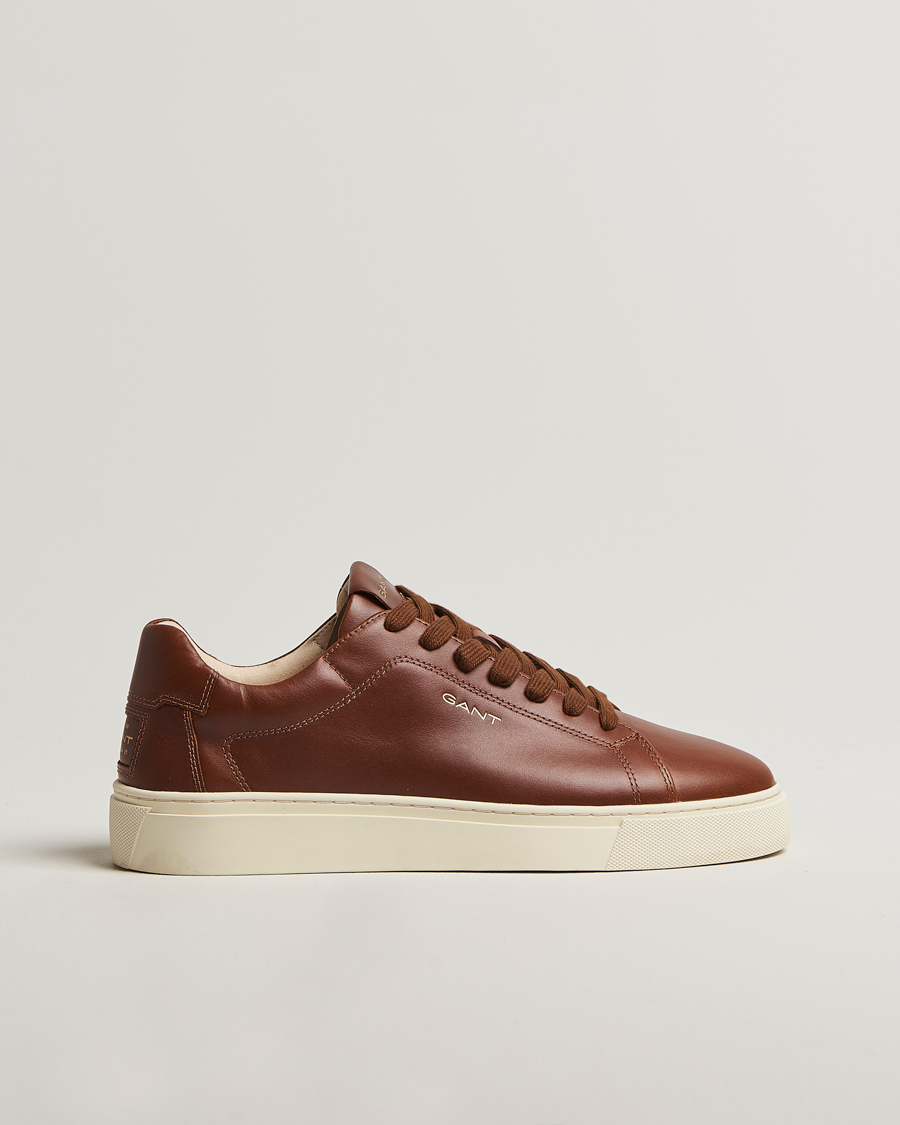 Homme | Baskets | GANT | Mc Julien Leather Sneaker Cognac