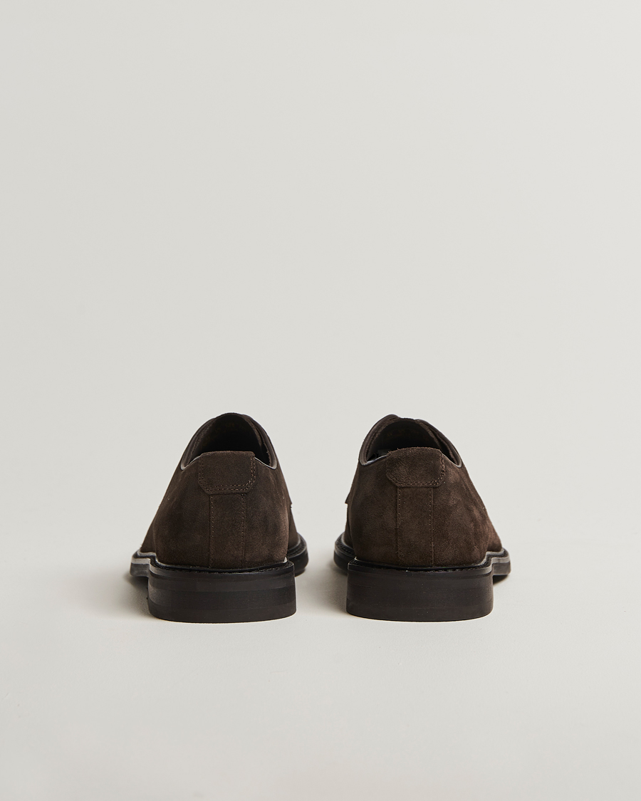 Heren | Derby schoenen | GANT | Bidford Suede Derby Ebony Brown