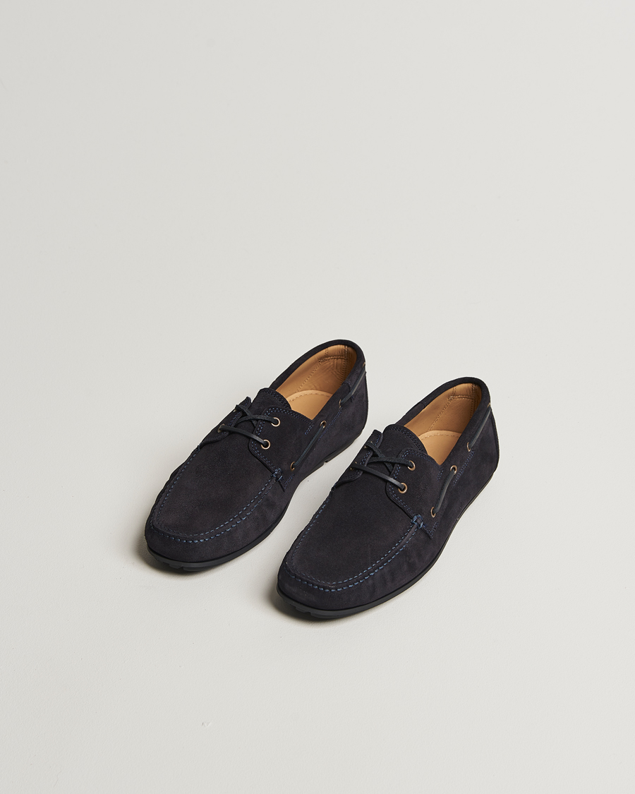 Heren | Bootschoenen | GANT | Wilmon Suede Moccasin Marine