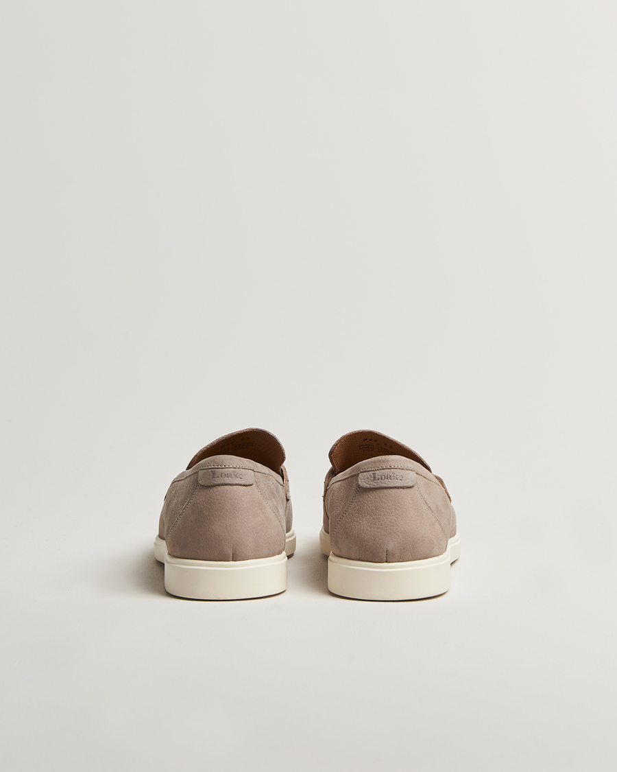 Heren | Instappers | Loake 1880 | Como Nubuck Loafers Grey