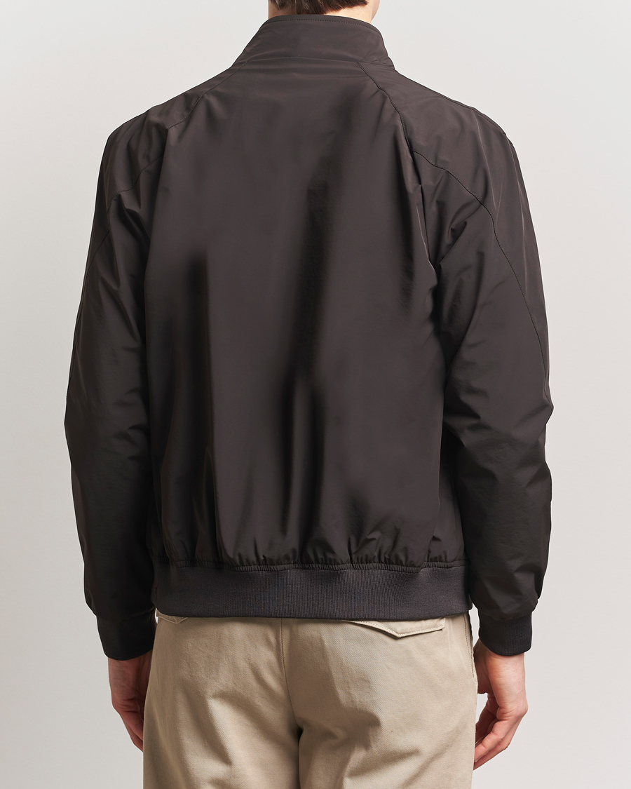Homme | Manteaux Et Vestes | Oscar Jacobson | Bomber Nylon Jacket Brown