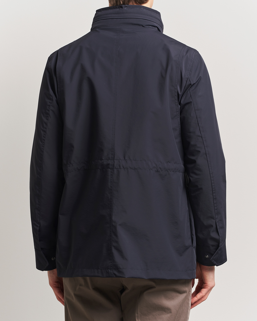 Homme | Manteaux Et Vestes | Oscar Jacobson | M65 Nylon Field Jacket Navy