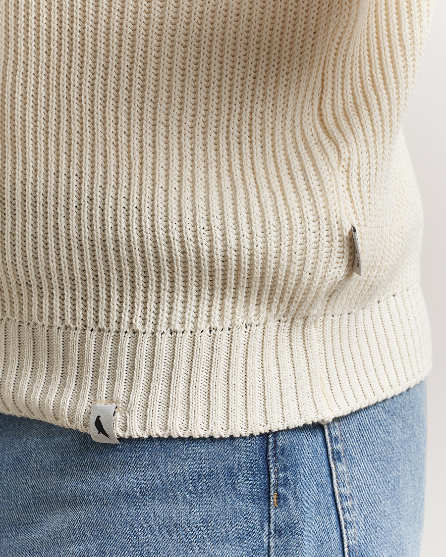 Homme | Pulls Et Tricots | Peregrine | Felix Quarter Zip Jumper White