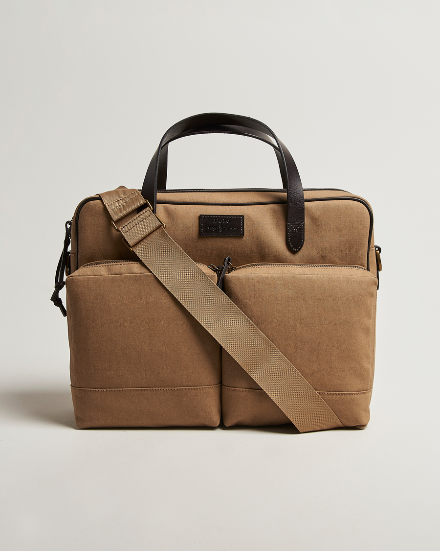 Homme | Sacs | Polo Ralph Lauren | Polo Ralph LaurenCommuter Canvas Messenger BagKhaki/Brown
