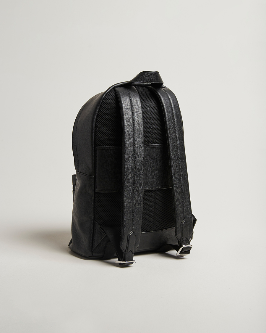 Homme | Sacs | Polo Ralph Lauren | Backpack Pebble Leather Black