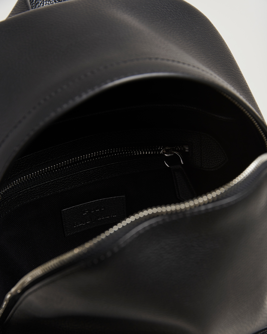 Homme | Sacs | Polo Ralph Lauren | Polo Ralph LaurenPebble Leather BackpackBlack