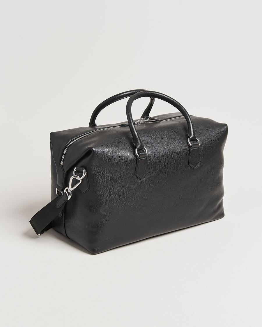 Heren | Tassen | Polo Ralph Lauren | Weekendbag Pebble Leather Black