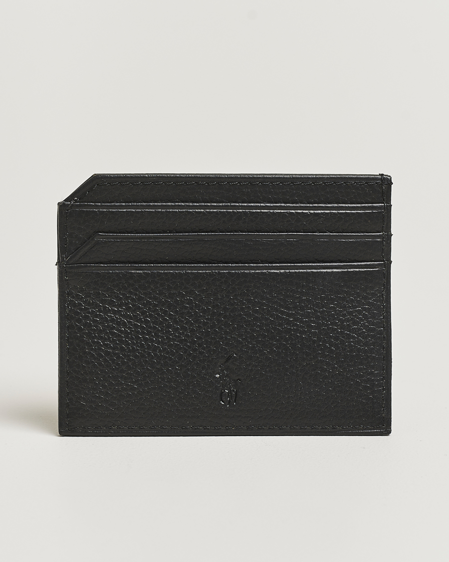 Homme | Portefeuilles | Polo Ralph Lauren | Polo Ralph LaurenPebble Leather Card CaseBlack