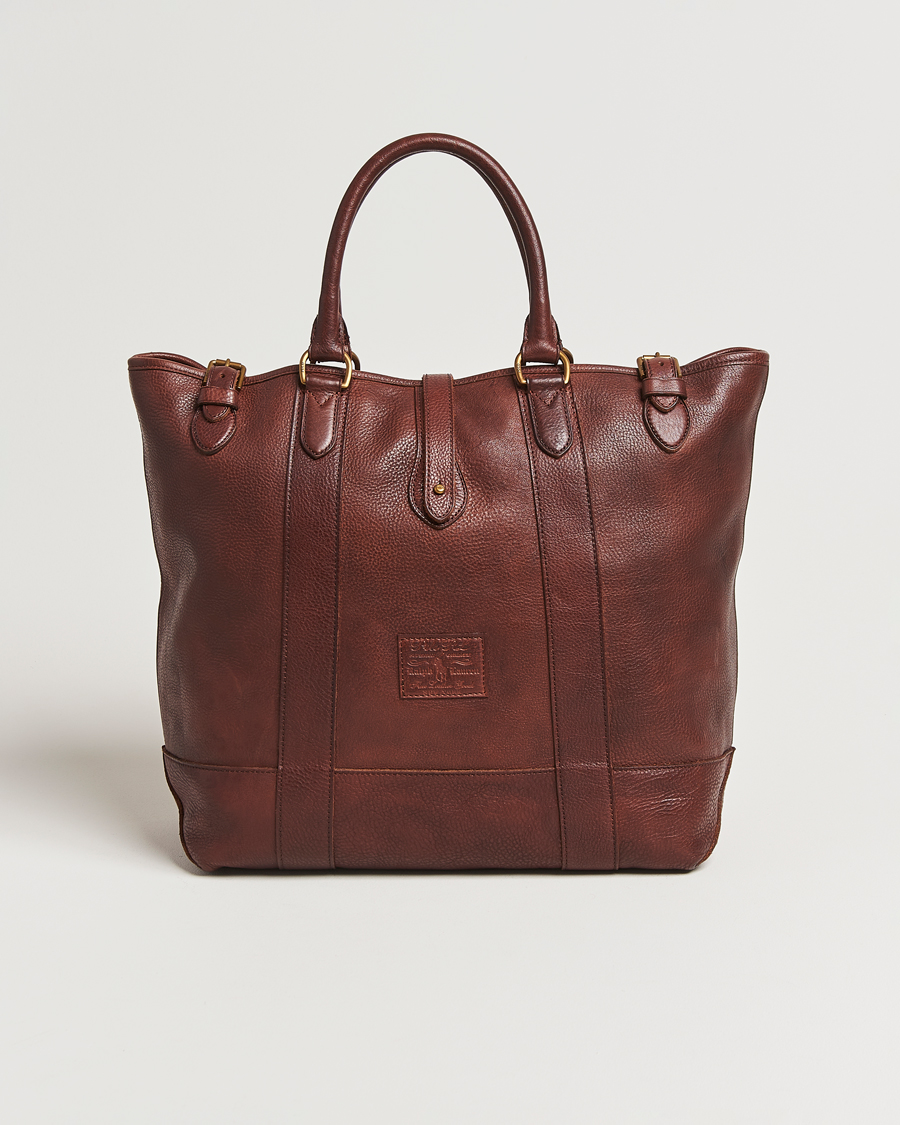 Homme | Sacs | Polo Ralph Lauren | Leather Tote Bag British Tan