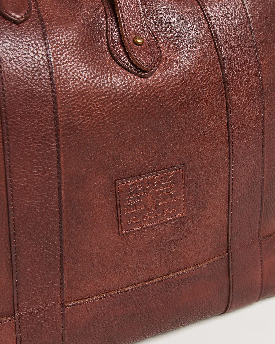 Homme | Sacs | Polo Ralph Lauren | Leather Tote Bag British Tan