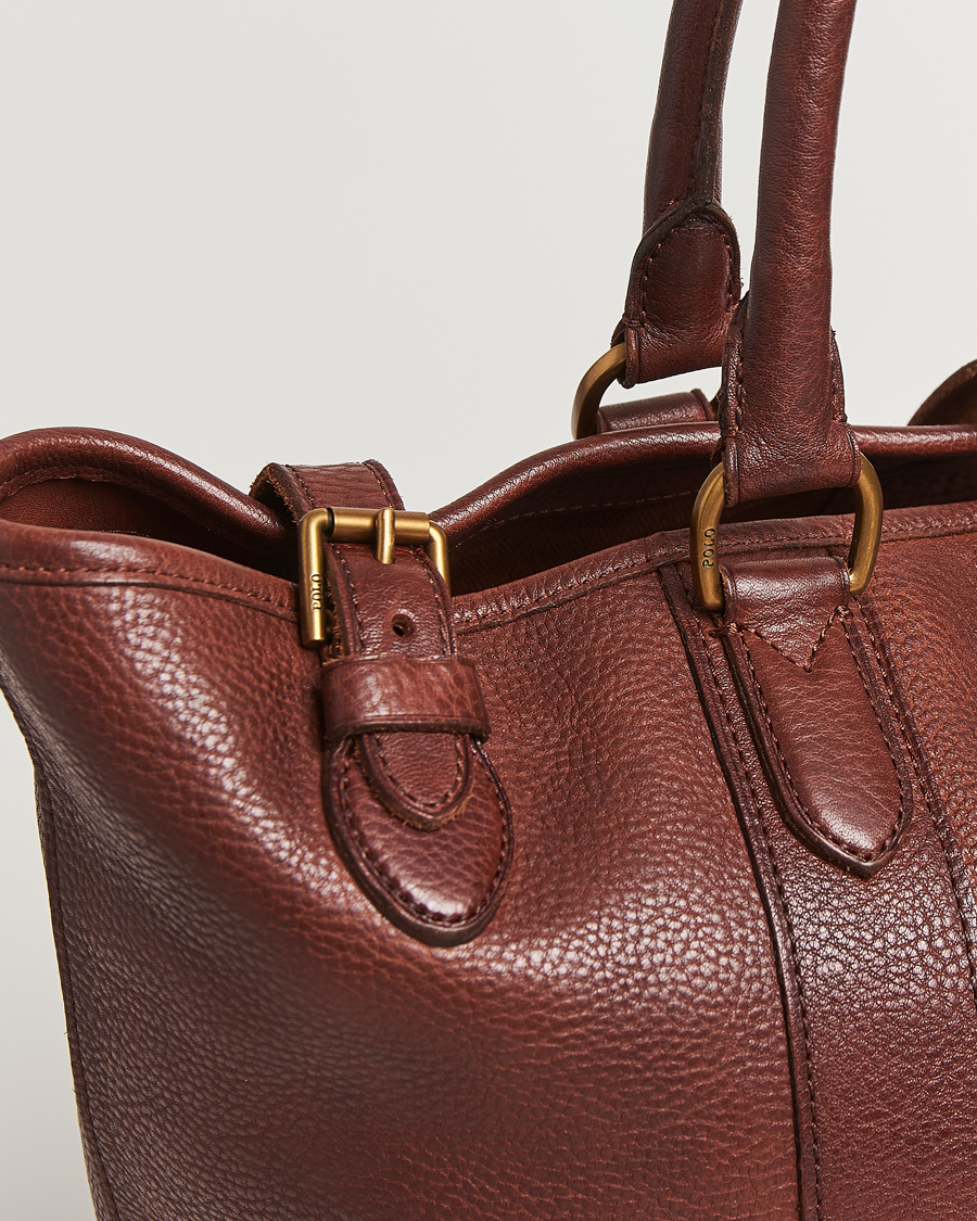Homme | Sacs | Polo Ralph Lauren | Leather Tote Bag British Tan