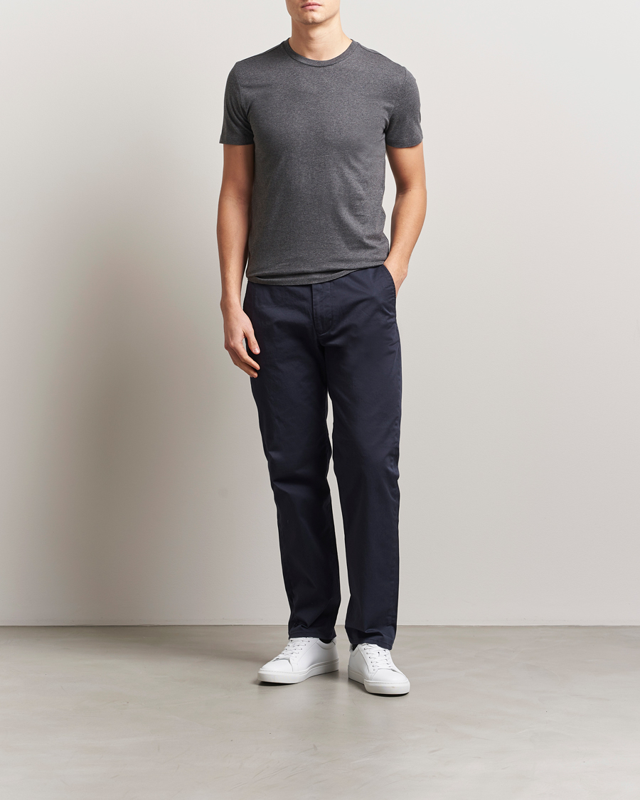 Heren | T-shirts | Polo Ralph Lauren | 3-Pack Crew Neck T-Shirt Grey/Green/White