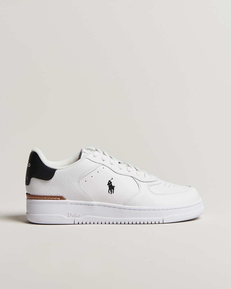 Heren | Sneakers | Polo Ralph Lauren | Masters Court Sneakers White/Black