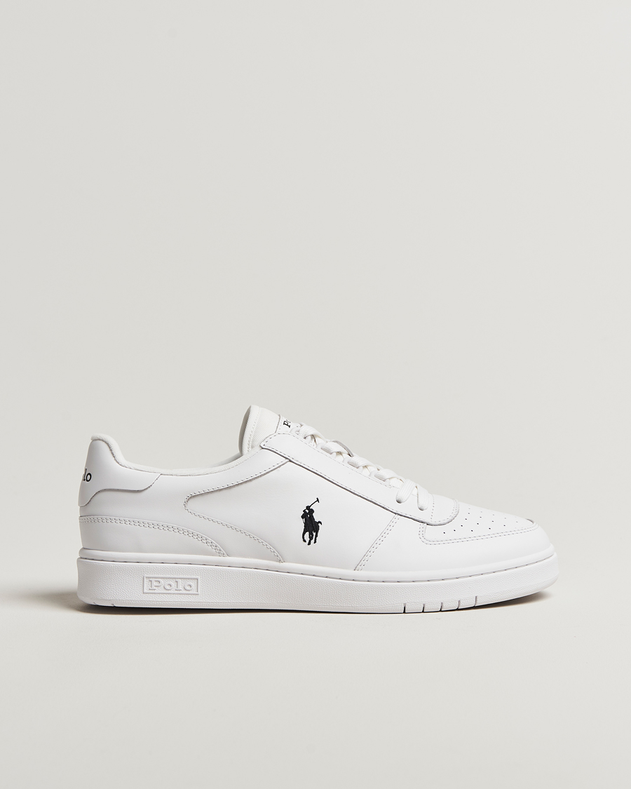 Heren | Sneakers | Polo Ralph Lauren | Polo Court Leather Sneaker White